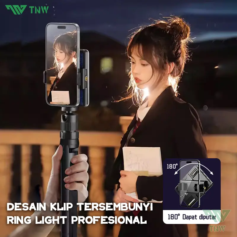 TNW D25 Ring Light Portabel 8